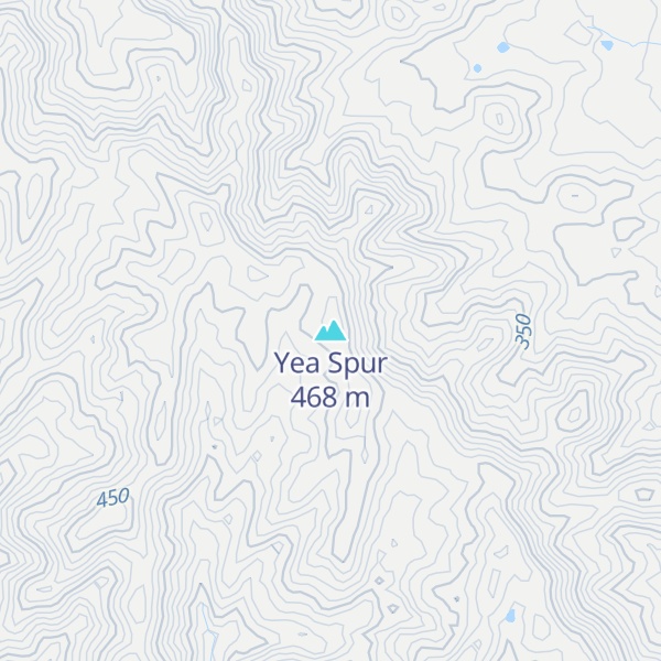 Map of Yea Spur