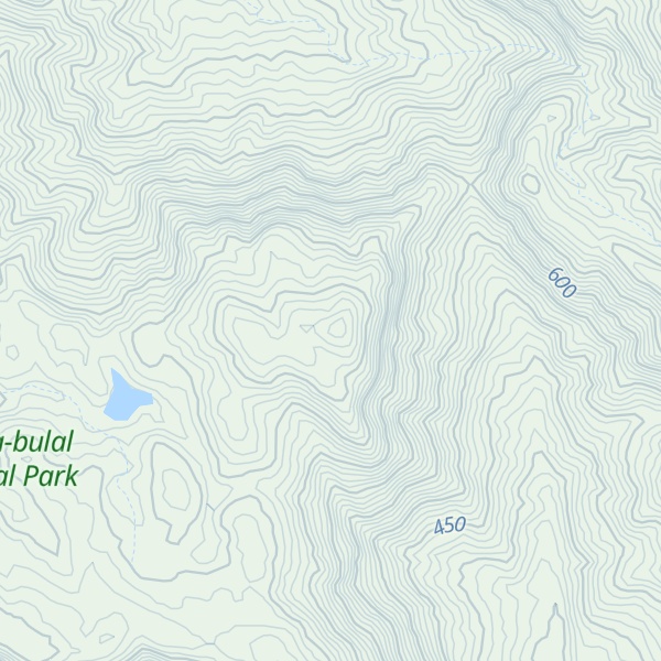 Map of Big Tableland