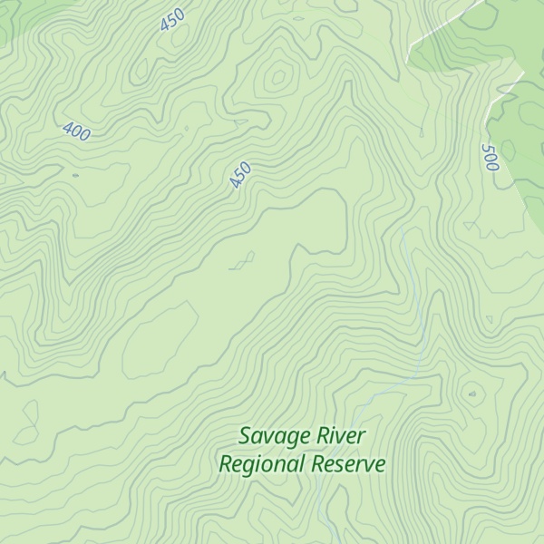 Map of Gabbro Hill