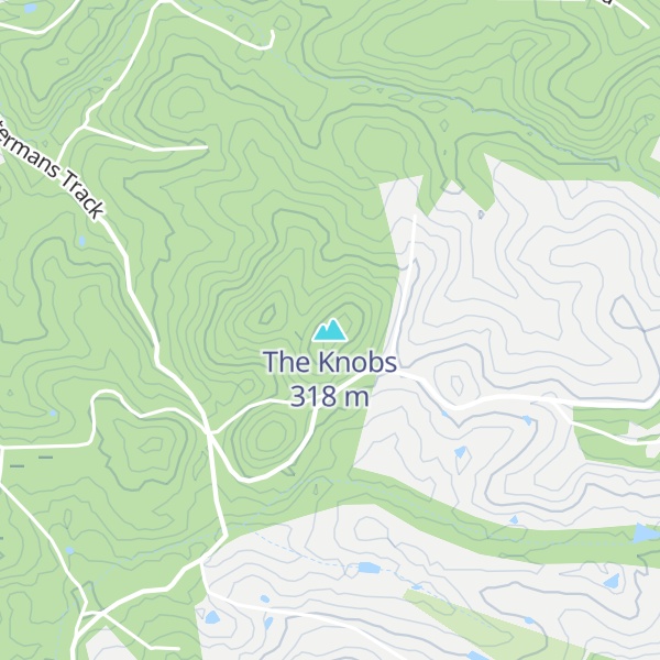 Map of The Knobs