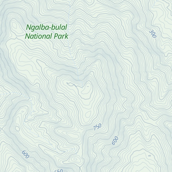 Map of Mount Amos