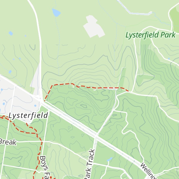 Map of Granite Track Summit