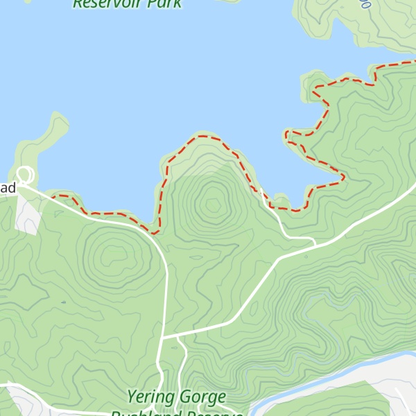 Map of Mount Graham