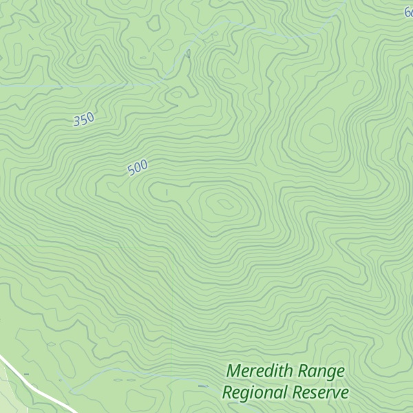 Map of Mount Lindsay