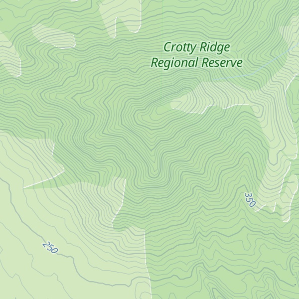 Map of Mount Zeehan