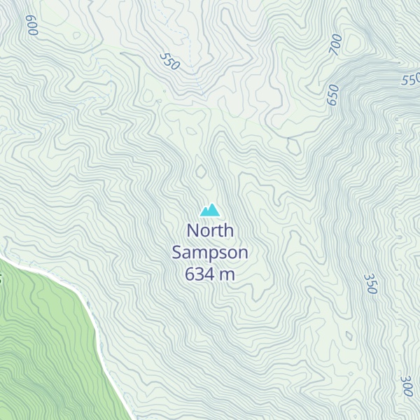 Map of North Sampson