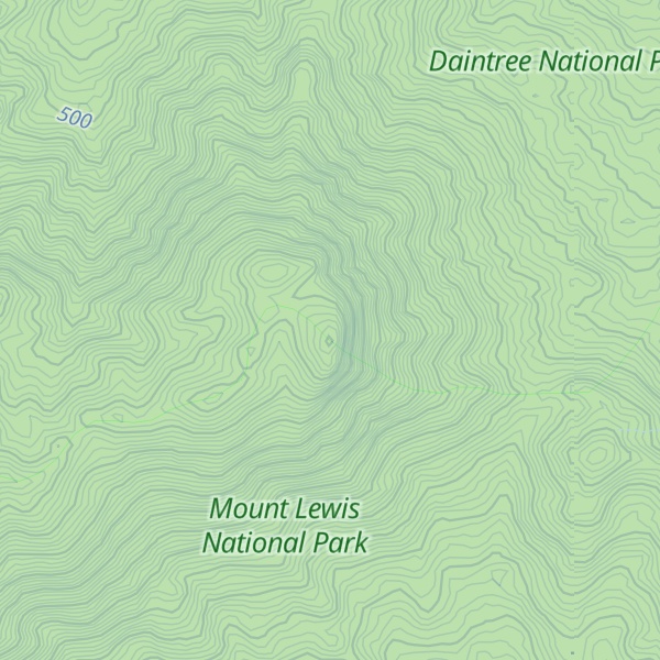 Map of Mount Demi