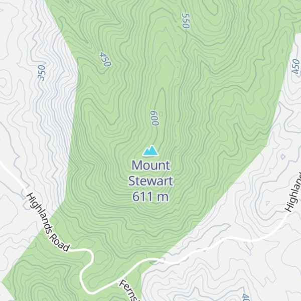 Map of Mount Stewart