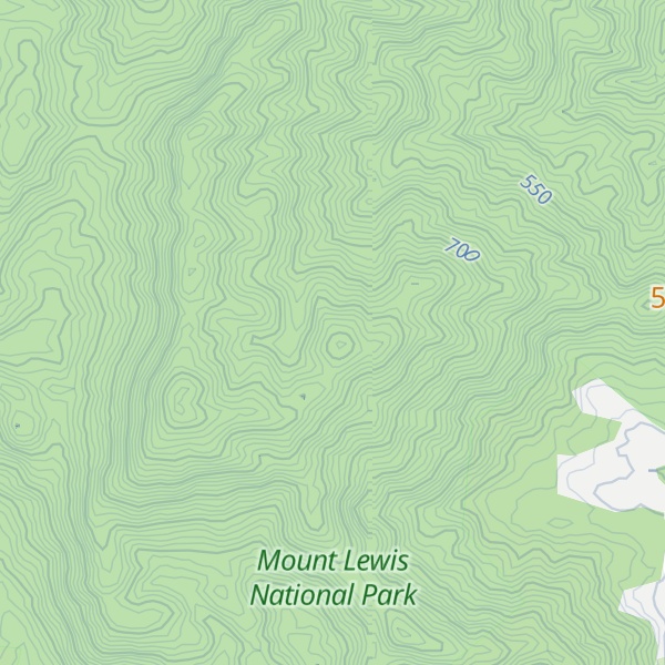 Map of Perseverance Mountain