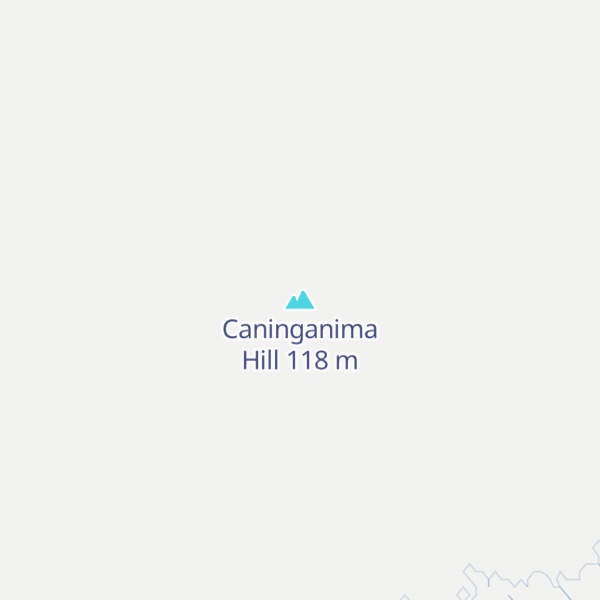 Map of Caninganima Hill