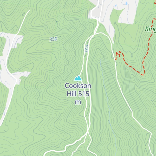 Map of Cookson Hill
