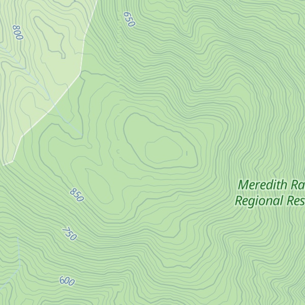 Map of Parsons Hood