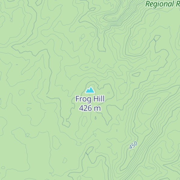 Map of Frog Hill