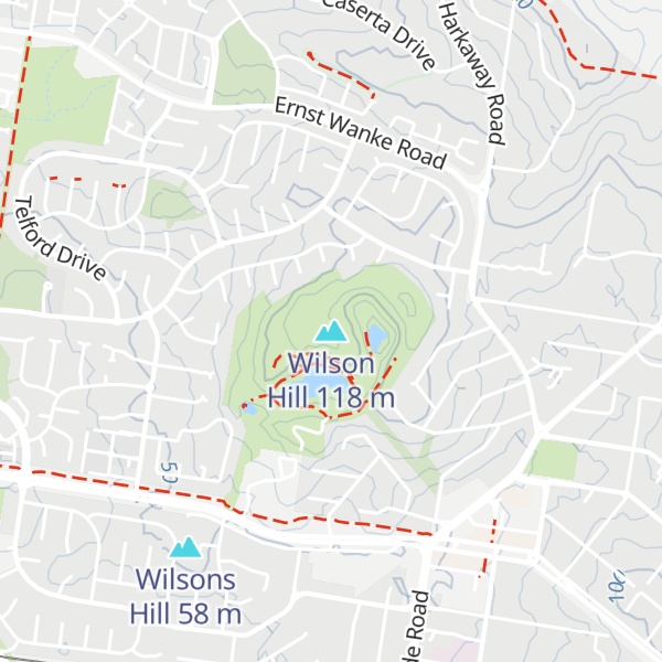 Map of Wilson Hill