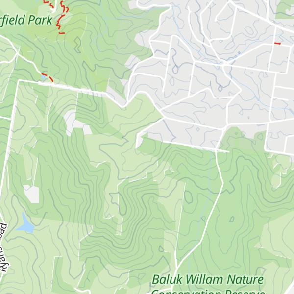 Map of Mount Morton