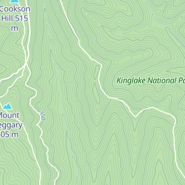 Map of Mount Jerusalem