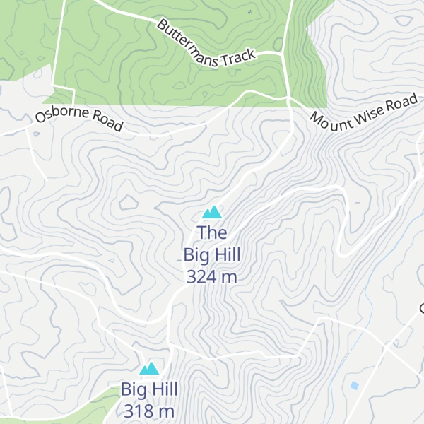 Map of The Big Hill