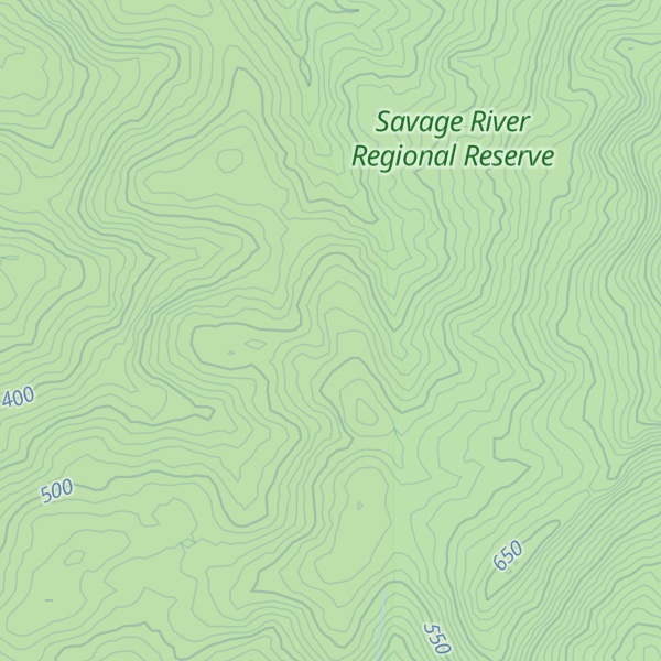 Map of South Cleveland Lookout