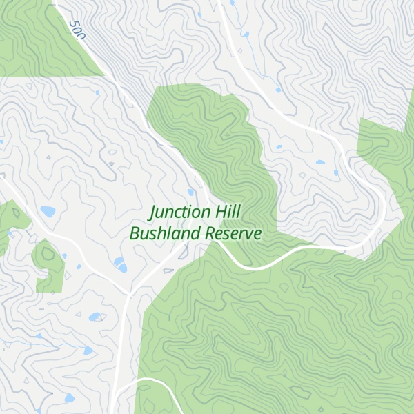 Map of Junction Hill