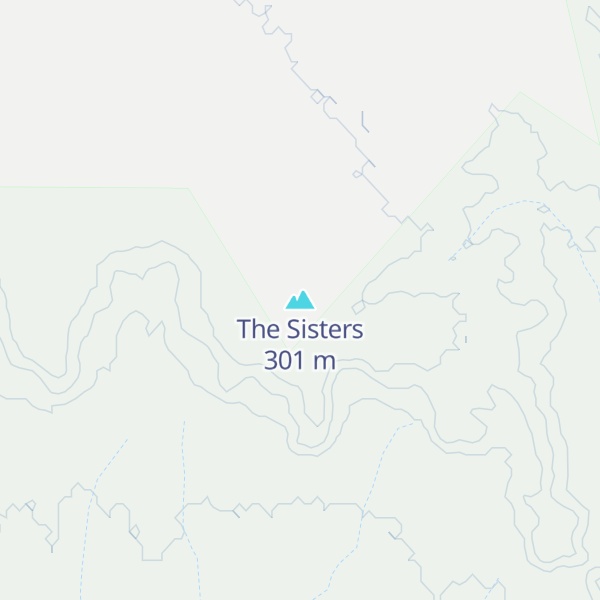 Map of The Sisters
