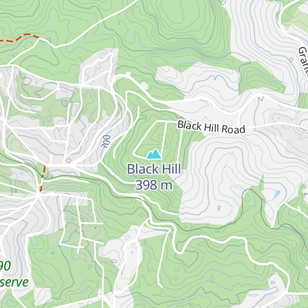 Map of Black Hill
