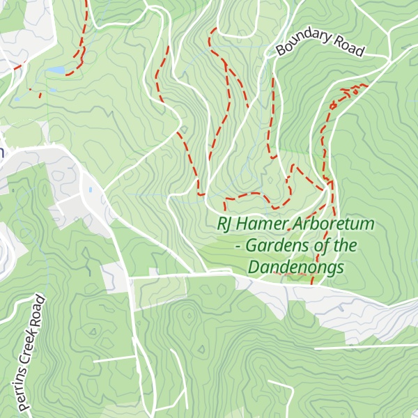 Map of Red Dog Hut