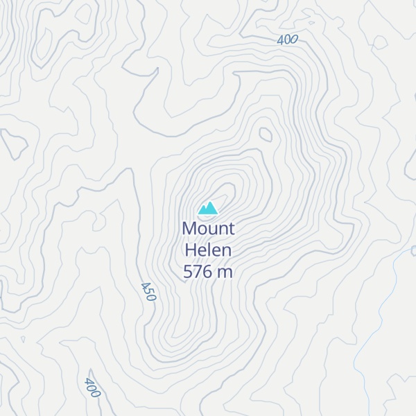 Map of Mount Helen