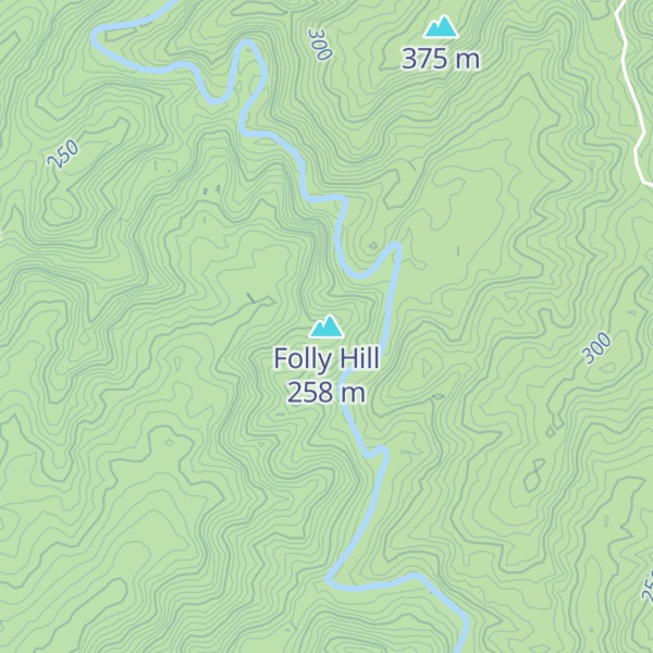 Map of Folly Hill