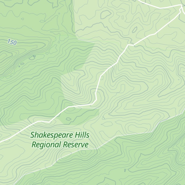 Map of Myhill Lookout