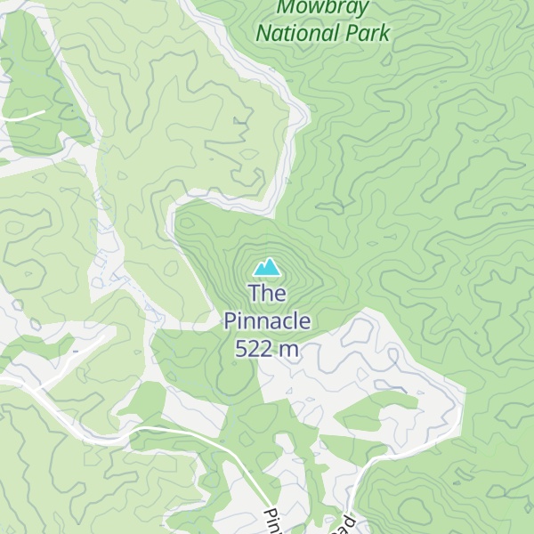 Map of The Pinnacle