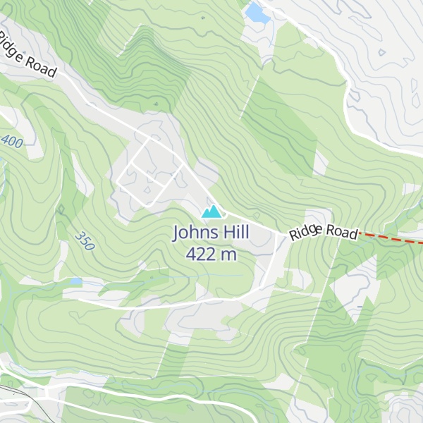 Map of Johns Hill