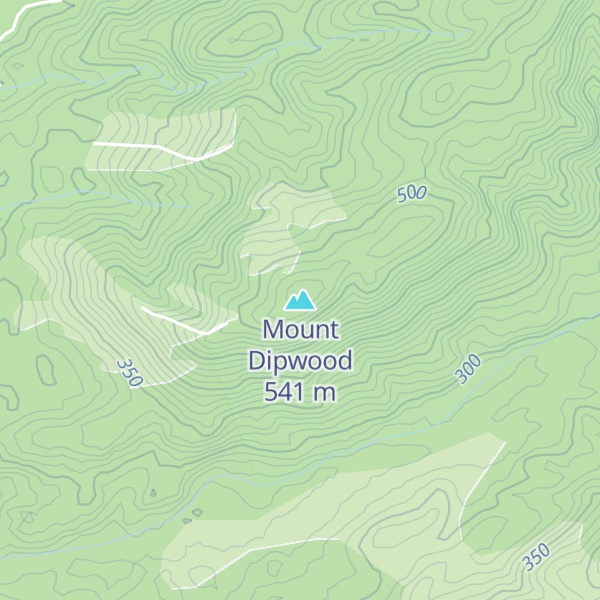 Map of Mount Dipwood