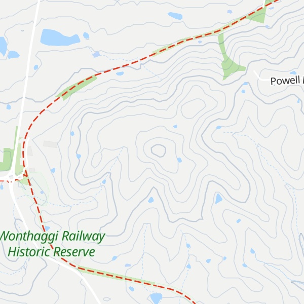 Map of Anderson Hill