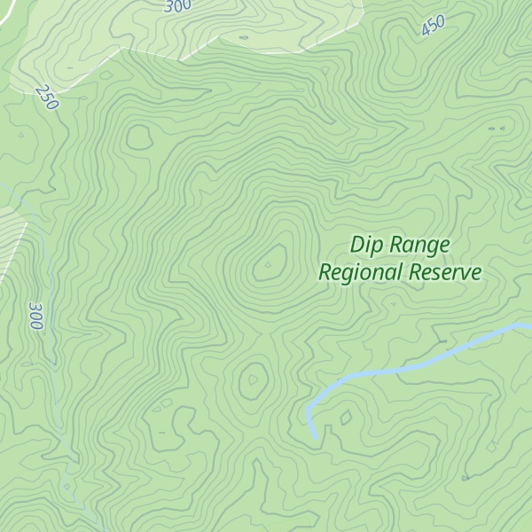 Map of Detention Peak