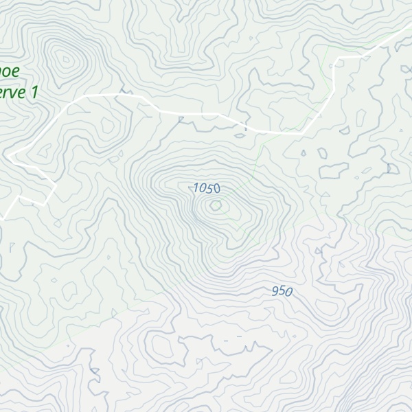 Map of Mount Pandanus