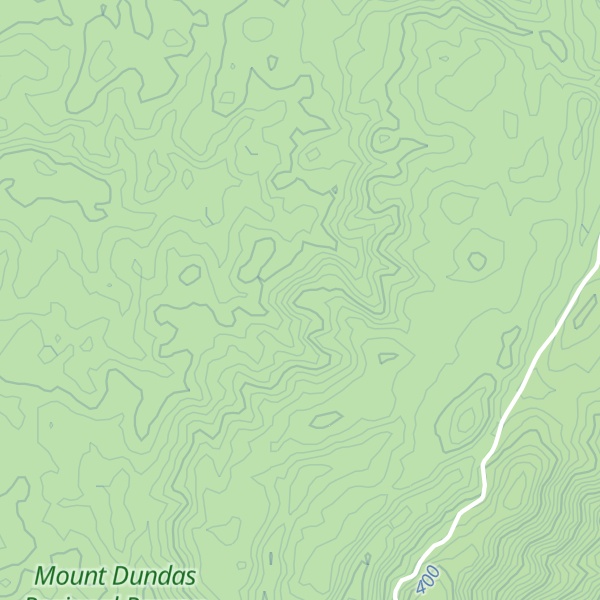 Map of Woody Hill