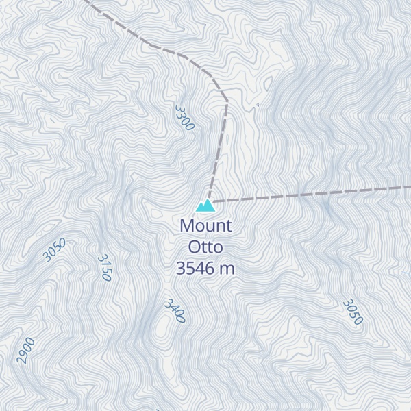 Map of Mount Otto