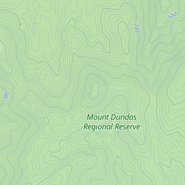 Map of Moores Pimple
