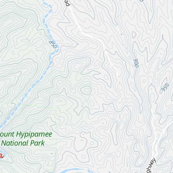 Map of Gum Tree Hill