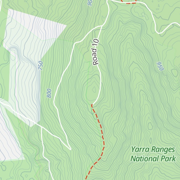 Map of Mount St Leonard
