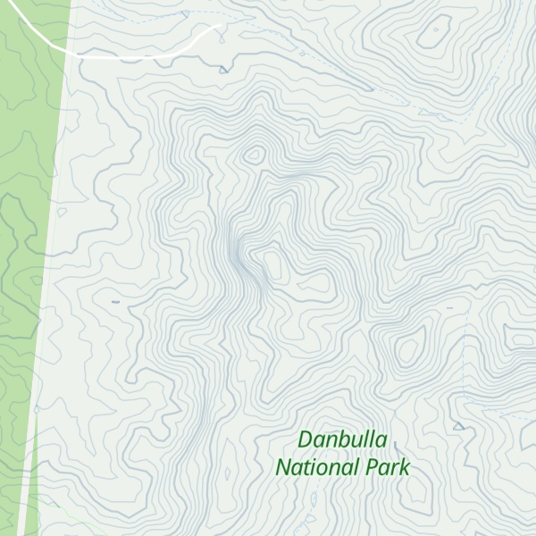 Map of Black Mountain