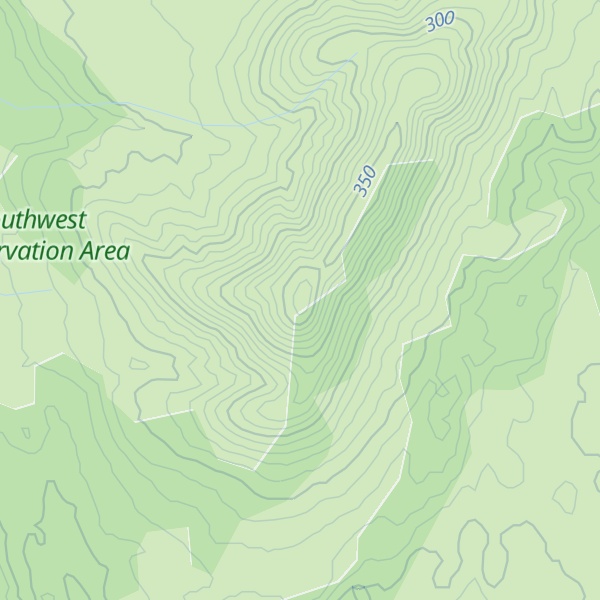 Map of Mount Osmund