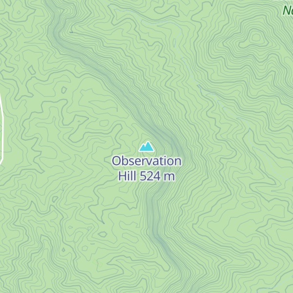Map of Observation Hill