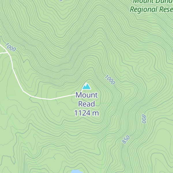 Map of Mount Read
