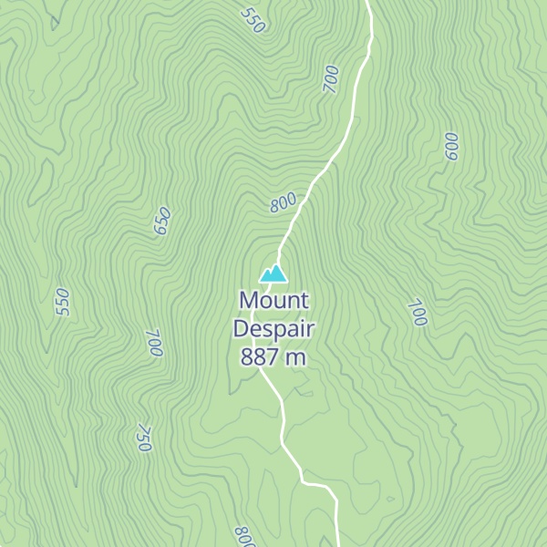 Map of Mount Despair