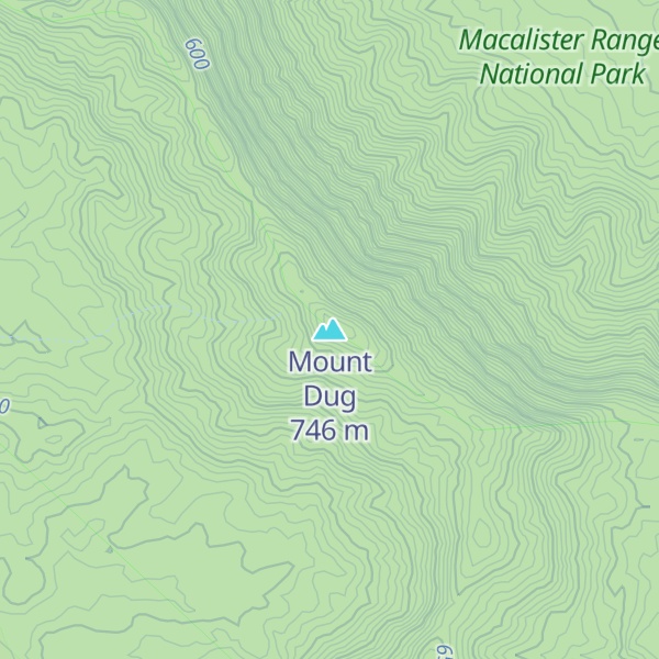 Map of Mount Dug