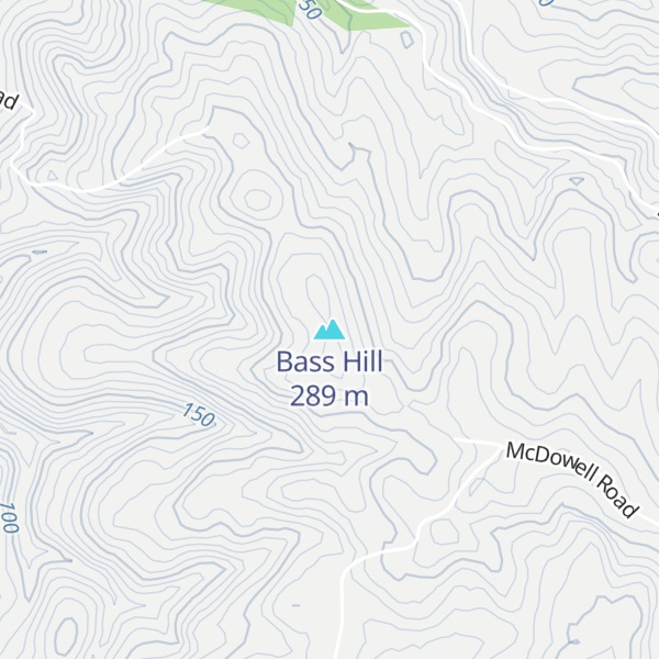 Map of Bass Hill