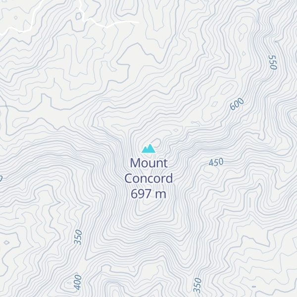 Map of Mount Concord
