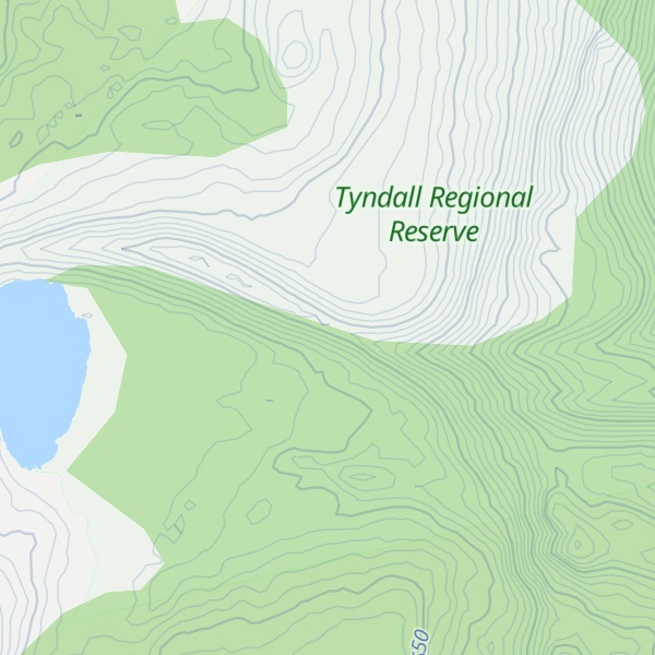 Map of Mount Cyril