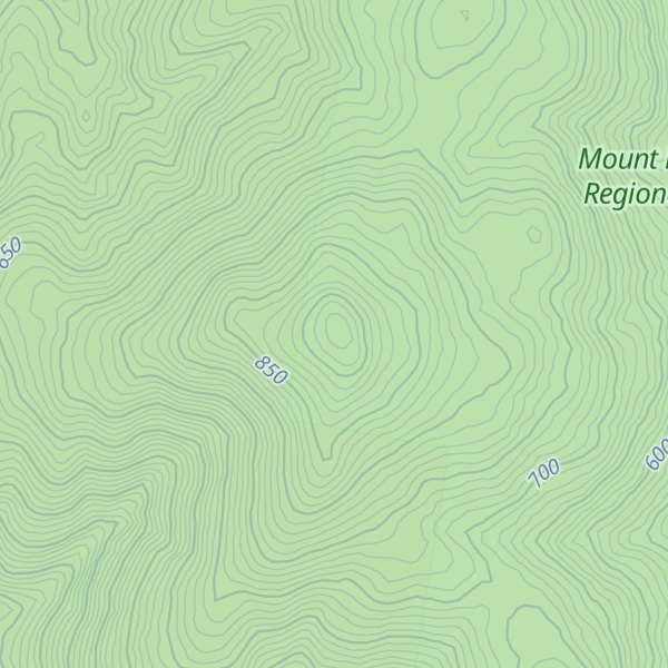 Map of Mount Black